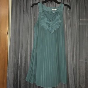 Teal dress